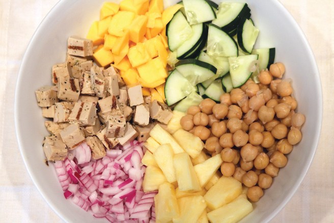 Tropical Chickpea-Quinoa Salad